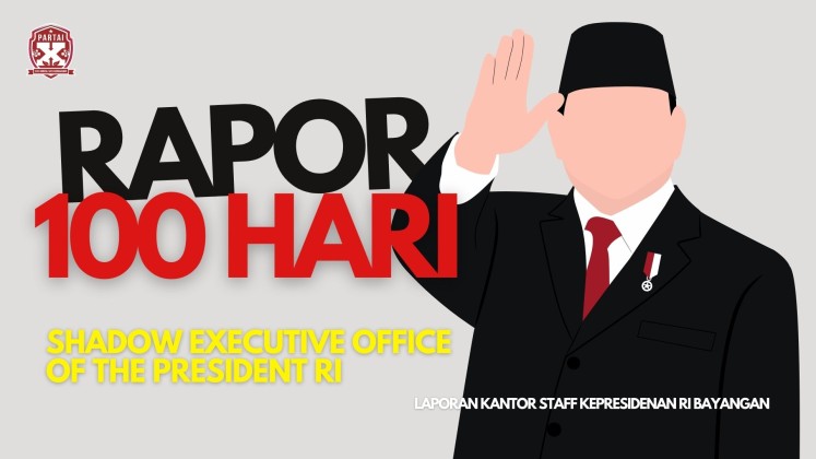 Partai X Kritik Kinerja 100 Hari Prabowo Subianto: Hanya Capai 0,13% dari Target Lima Tahun