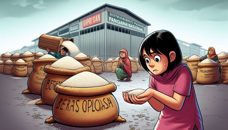 Isu Beras Oplosan Mencuat, Tanda Pemerintah Gagal Awasi Distribusi Pangan?