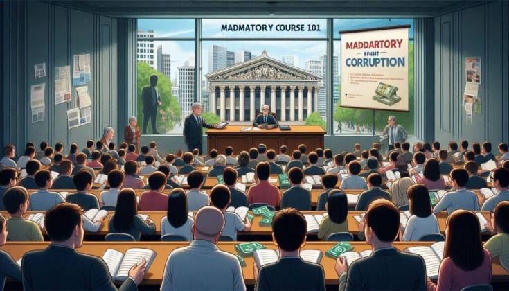Kuliah Antikorupsi Wajib, Partai X: Hukum Lemah Tak Bisa Dilawan dengan Modul!
