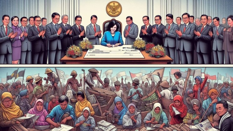 Sri Mulyani Kucurkan Rp11,6 T untuk Jaminan, Partai X: Sehat di Sistem, Tapi Sakit di Lapangan!
