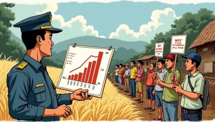 Produksi Beras Naik 2,28 Juta Ton, Partai X: Kenapa Harga Masih Mahal dan Petani Tetap Miskin?