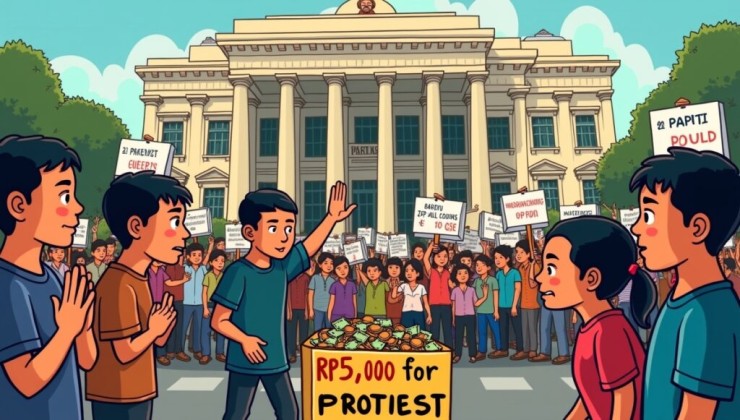 Masyarakat Pati Buka Donasi Rp 5 Ribu, Partai X: Rakyat Donasi Demo, Tapi Penguasa Tak Peduli!