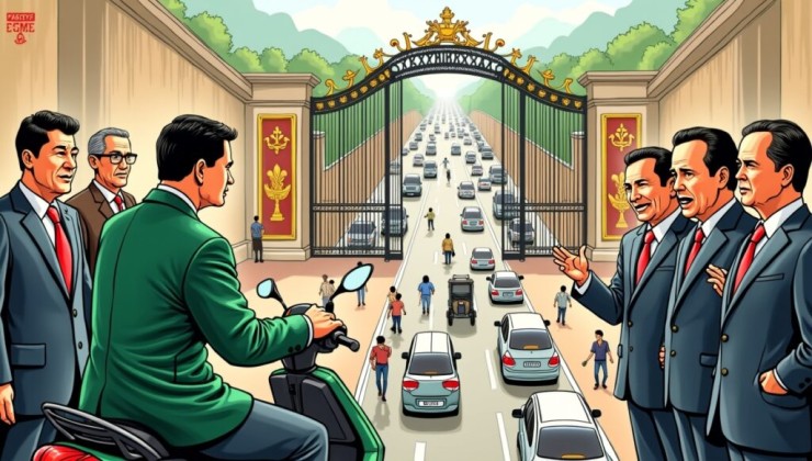 Dialog Ojol dan Wakil Presiden di Istana, Partai X: Jalanan Tetap Jadi Saksi