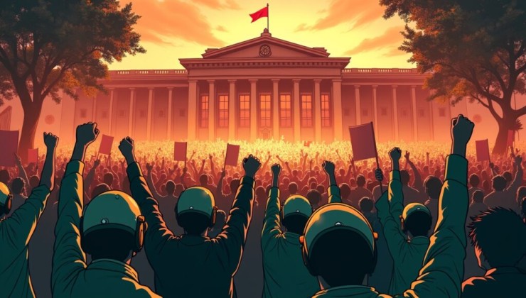 Ojol Bersatu dengan BEM UI di DPR, Partai X: Suara Rakyat Menggema, Pejabat Bungkam