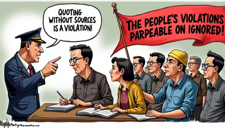 Kemenkum: Mengutip Tanpa Referensi Melanggar, Partai X: Rakyat Tetap Dirugikan!