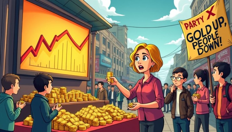 Lonjakan Harga Emas, Partai X: Beban Rakyat Naik, Emas Tetap Mahal!