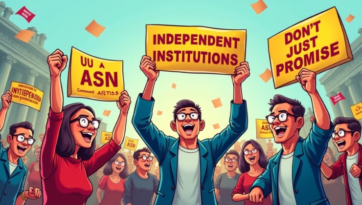 UU ASN Dinilai Inkonstitusional, Partai X: Lembaga Independen Jangan Sekadar Retorika!