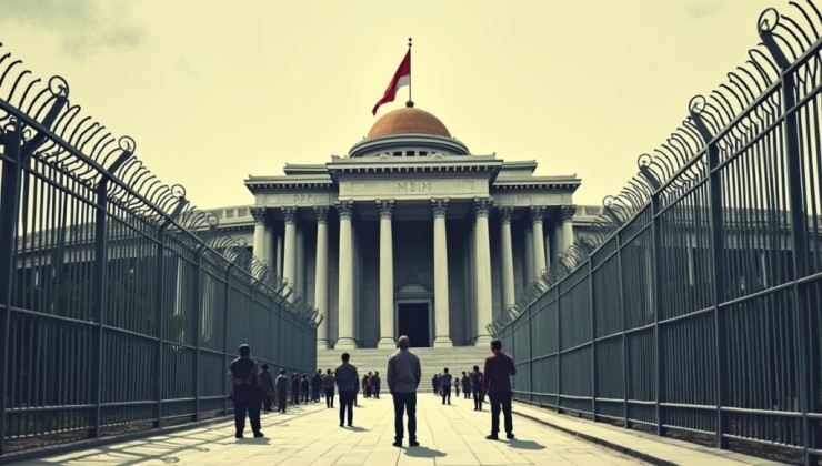 Pagar Tinggi di Gedung DPR: Simbol Keamanan atau Jarak dari Rakyat?