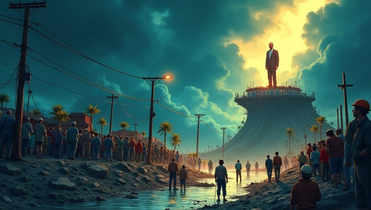 Saat Bencana Melanda, Penguasa Justru Mengejar Panggung