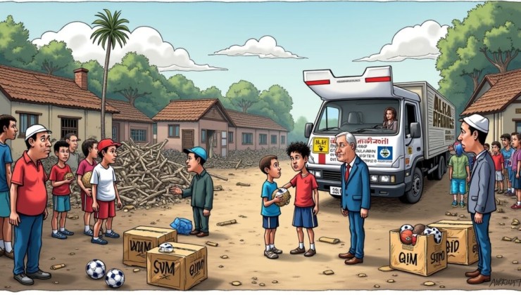 Ketika Barbel dan Bola Datang ke Pengungsi: Kebijakan yang Patut Dipertanyakan