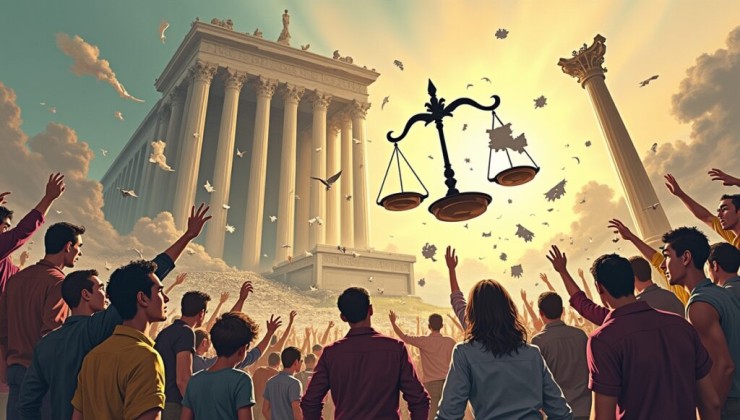 Demokrasi Tanpa Struktur: Sebuah Ilusi Keadilan untuk Rakyat