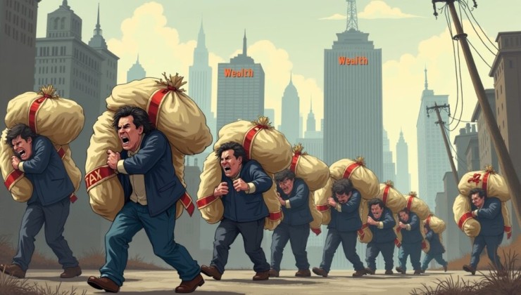 Rakyat Terhimpit Beban Pajak Berat, Kesejahteraan Semakin Jauh Dari Capaian!