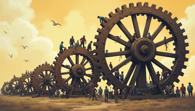 Roda Ekonomi Maju, Rakyat Kerja Rodi Demi Keuntungan Orang Lain