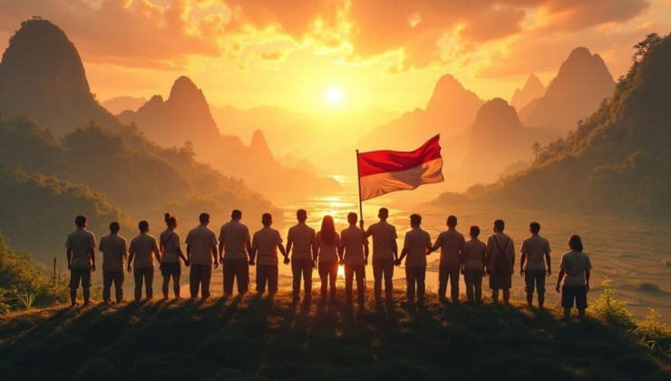 Hebatnya Bangsa Indonesia Terpancar dari Kekuatan Rakyatnya