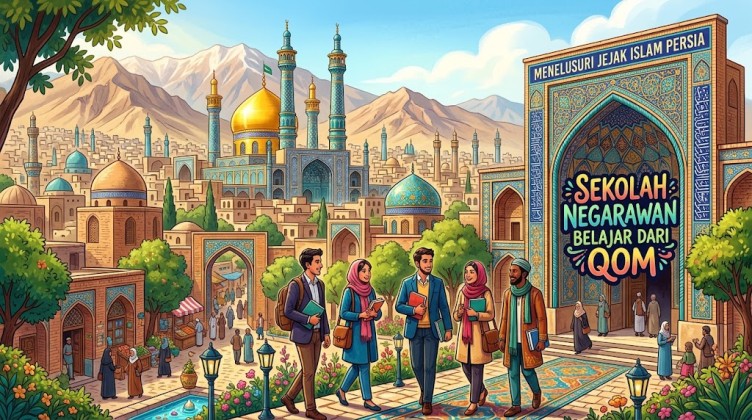 Menelusuri Jejak Islam Persia, Sekolah Negarawan Belajar dari Qom