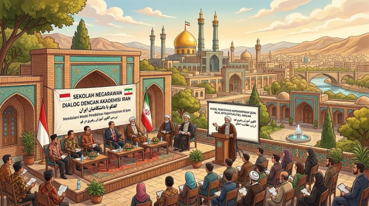 Sekolah Negarawan Dialog dengan Akademisi Iran, Dalami Model Pendidikan Kepemimpinan di Qom