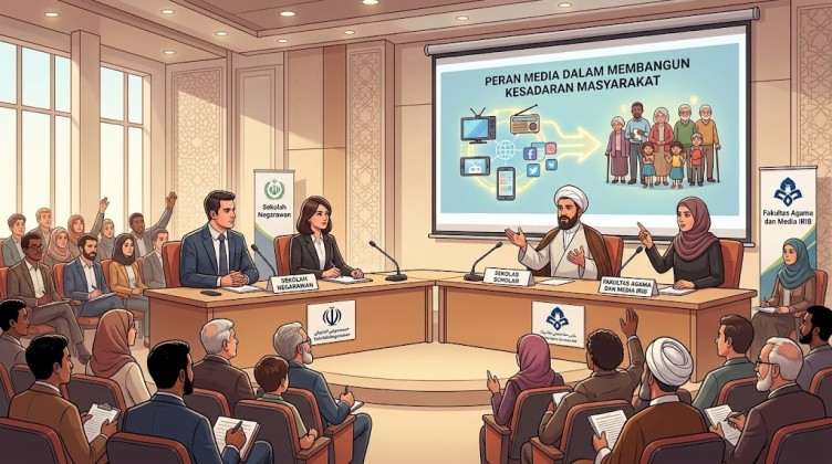 Sekolah Negarawan dan Fakultas Agama dan Media IRIB Bahas Peran Media dalam Membangun Kesadaran Masyarakat