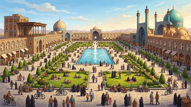 Naqsh-e Jahan, Ketika Sebuah Ruang Mengajarkan Arti Peradaban yang Berpusat pada Manusia