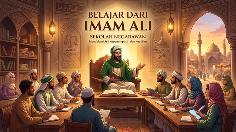 Belajar dari Imam Ali, Sekolah Negarawan Mendalami Arti Kepemimpinan dan Keadilan