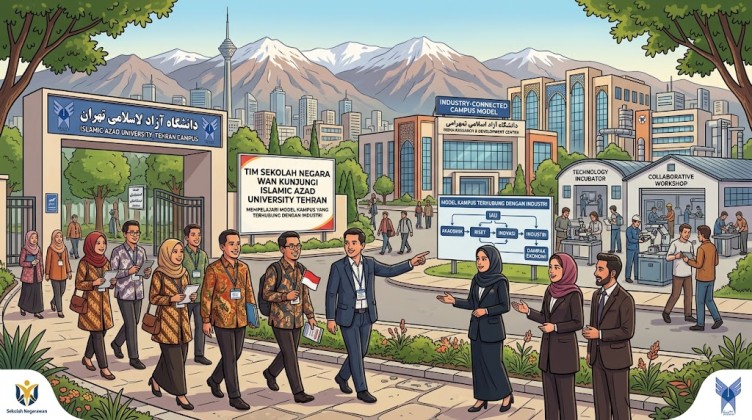 Sekolah Negarawan Kunjungi Islamic Azad University Tehran, Pelajari Sinergi Kampus, Riset, dan Industri