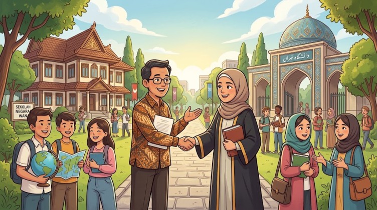 Sekolah Negarawan dan Universitas Tehran Perluas Kolaborasi Melalui Program Akademik Bersama