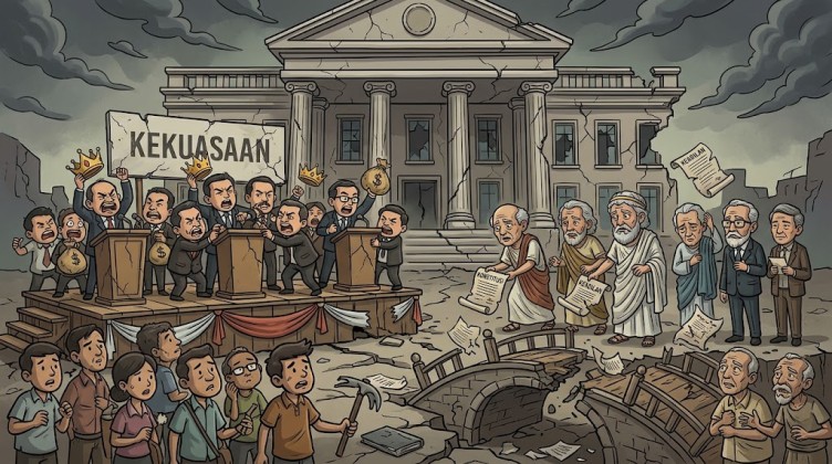 Ketika Kekuasaan Kehilangan Makna, Bangsa Mengalami Krisis Politisi dan Negarawan