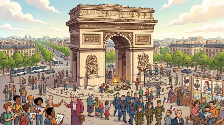 Arc de Triomphe dan Cara Sebuah Bangsa Menjaga Ingatan Sejarah