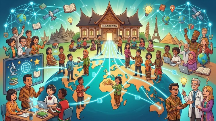 Sekolah Negarawan Menguatkan Jaringan Global: Diaspora Indonesia sebagai Penghubung Pengetahuan Dunia