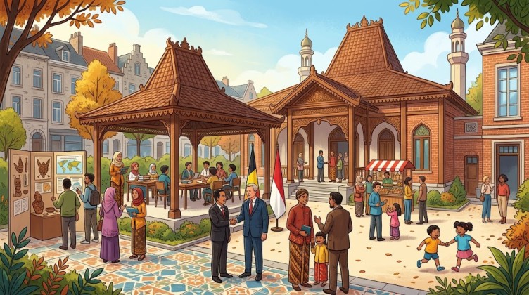 Masjid Indonesia di Belgia, Ruang Pembelajaran Kebangsaan dan Diplomasi Diaspora