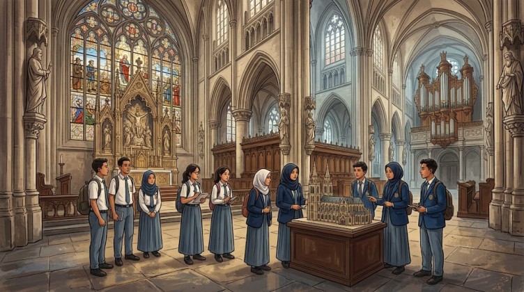Sekolah Negarawan Menemukan Makna Kepemimpinan Jangka Panjang dari Katedral Antwerpen