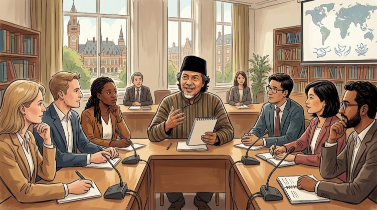 Jejak Cak Nun di ISS Den Haag Menjadi Pelajaran Diplomasi Intelektual
