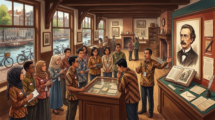 Sekolah Negarawan Menggali Pesan Kemanusiaan dari Museum Multatuli Amsterdam