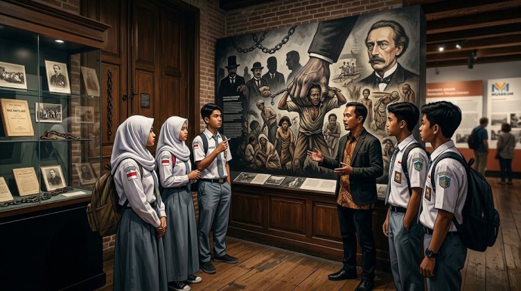 Sekolah Negarawan Refleksikan Bahaya Kekuasaan Tanpa Integritas dari Museum Multatuli Amsterdam