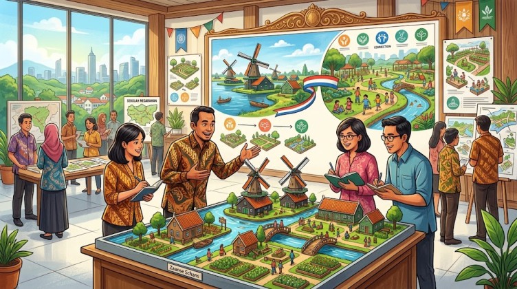 Sekolah Negarawan Pelajari Zaanse Schans sebagai Inspirasi Ruang Publik untuk Kesejahteraan Warga