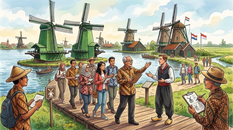Sekolah Negarawan Kaji Model Zaanse Schans dalam Mewujudkan Wisata Publik yang Berkeadilan