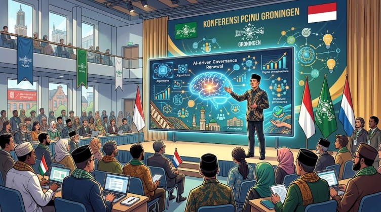 Sekolah Negarawan Bawa Gagasan AI untuk Pembaruan Tata Kelola dalam Konferensi PCINU Groningen
