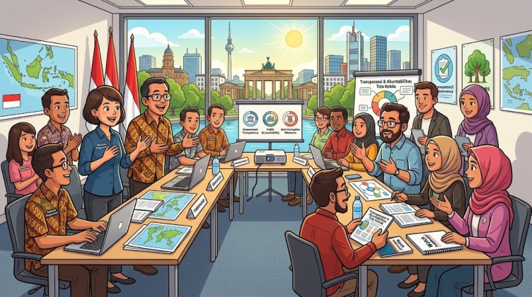 Sekolah Negarawan dan Watch Indonesia! Bertukar Gagasan Tata Kelola Berbasis Transparansi di Berlin