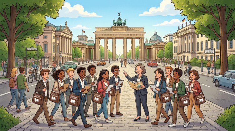 Menyusuri Jejak Sejarah Berlin Menuju Tata Kelola Terbuka, Sekolah Negarawan Gali Pelajaran dari Unter den Linden