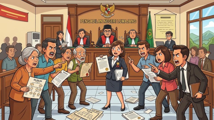Sengketa Akta Waris di PN Lumajang Mengungkap Persoalan Saksi, Dokumen Ahli Waris, dan Sikap Notaris