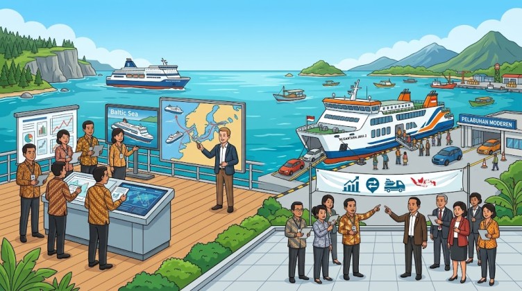 Belajar dari Laut Baltik, Sekolah Negarawan Dorong Modernisasi Penyeberangan Indonesia