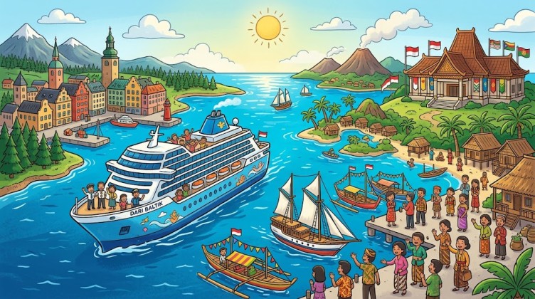 Dari Laut Baltik untuk Nusantara, Sekolah Negarawan Dorong Transportasi Laut yang Memuliakan Manusia