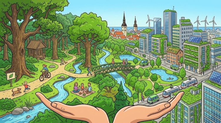 Menjaga Keseimbangan Alam dan Kehidupan Kota, Pelajaran dari Hutan Kadriorg di Estonia